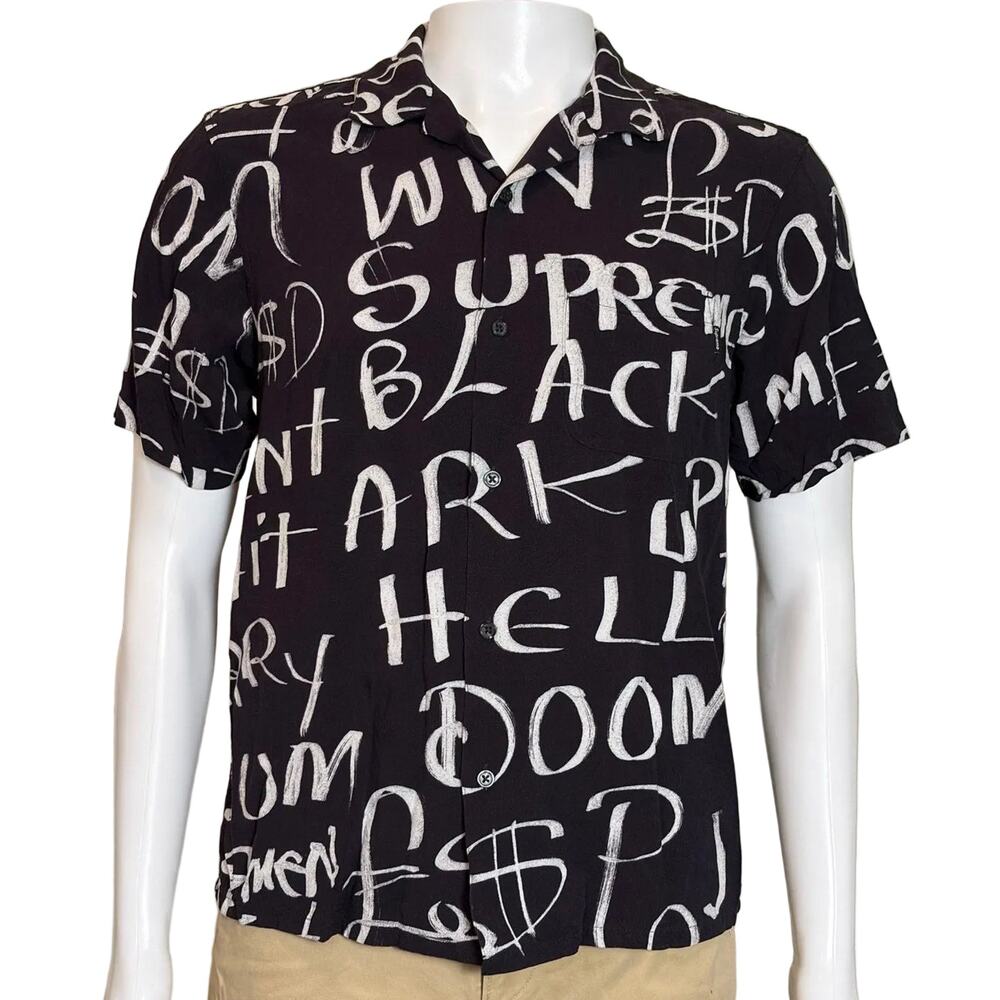 Supreme x Black Ark Studio FW20 Lee "Scratch" Perry Rayon Shirt Men's Medium